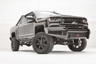 Fab Fours Chevy Silverado 1500 2016-2017 Front Bumper No Guard with Tow Hooks CS16-K3861-1