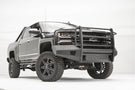 Fab Fours Chevy Silverado 1500 2016-2017 Front Bumper Full Guard with Tow Hooks CS16-R3860-1