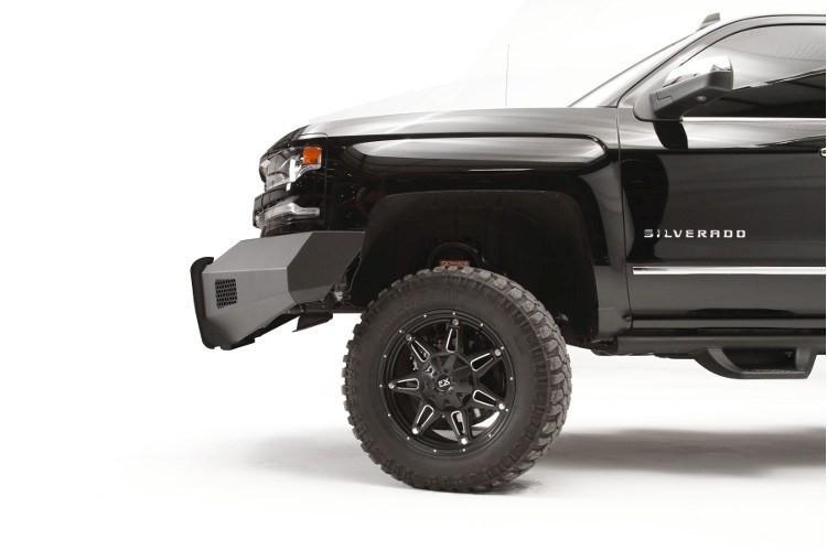 Fab Fours Chevy Silverado 1500 2016-2017 Front Bumper No Guard with Tow Hooks CS16-R3861-1