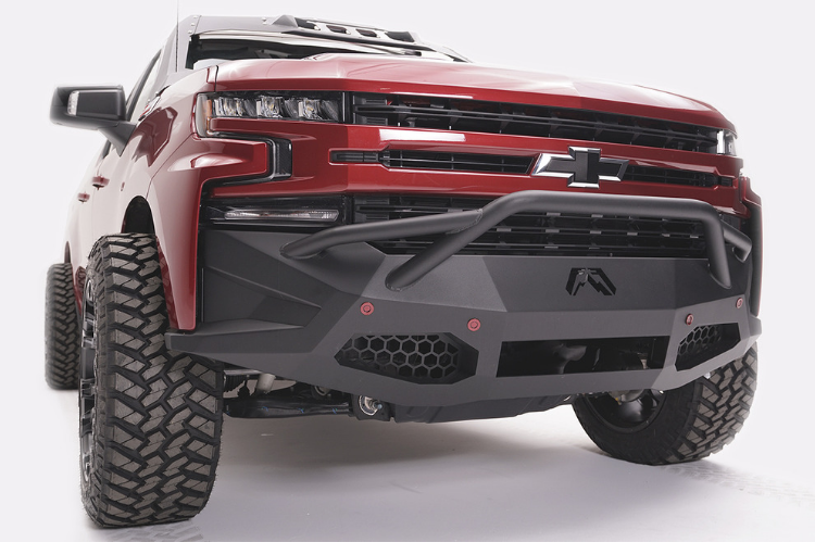Fab Fours Vengeance Front Bumper Pre-Runner Guard Chevy Silverado 1500 2019-2022 CS19-D4052-1