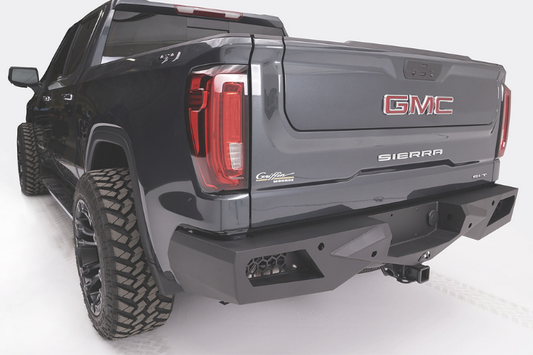 Fab Fours Vengeance Rear Bumper 2019-2025 GMC Sierra 1500 CS19-E4051-1