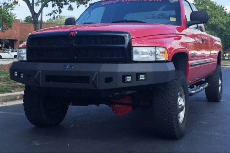 Hammerhead 600-56-0539 Dodge Ram 1500 1994-2001 Front Bumper Low Profile No Brushguard Non-Winch