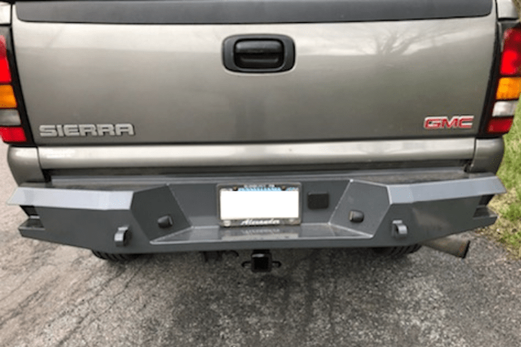 Affordable Offroad Chevyrear GMC Sierra 1500 1999-2007 Rear Bumper Full Width