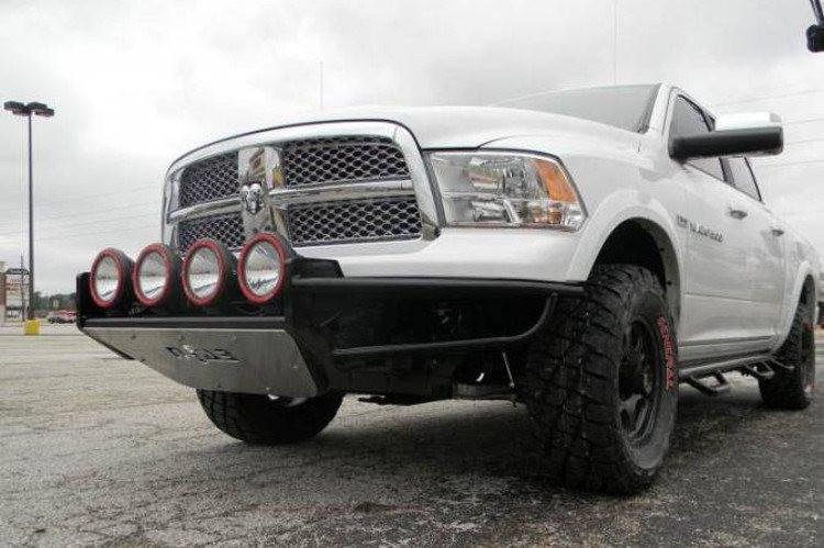 N-Fab D094RSP Front Bumper Dodge Ram 1500 2009-2017 Pre-Runner Gloss Black RSP