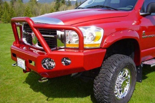 Buckstop Dodge Ram 1500 2006-2009 Front Bumper Winch Ready with Tow Hooks D4BAJA