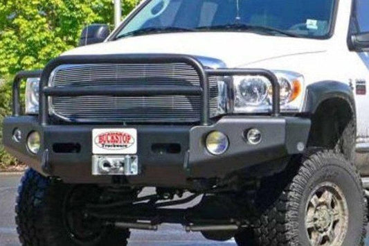 Buckstop Dodge Ram 1500 2006-2009 Front Bumper Winch Ready with Tow Hooks D4CLS