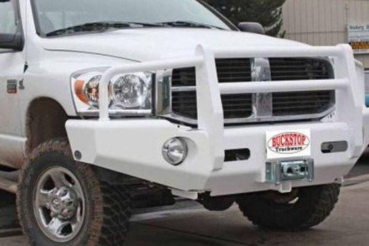 Buckstop Dodge Ram 1500 2006-2009 Front Bumper Winch Ready with Tow Hooks D4OB
