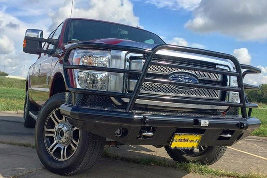 Tough Country Ford F250/F350 Superduty 2011-2015 Front Bumper Gloss Black Powder Coat Finish  DFR2011FLFSM