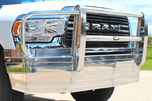 Ali Arc Traditional Aluminum Dodge Ram 2500/3500 2019-2023 Front Bumper With Light Tab Standard DGB101L