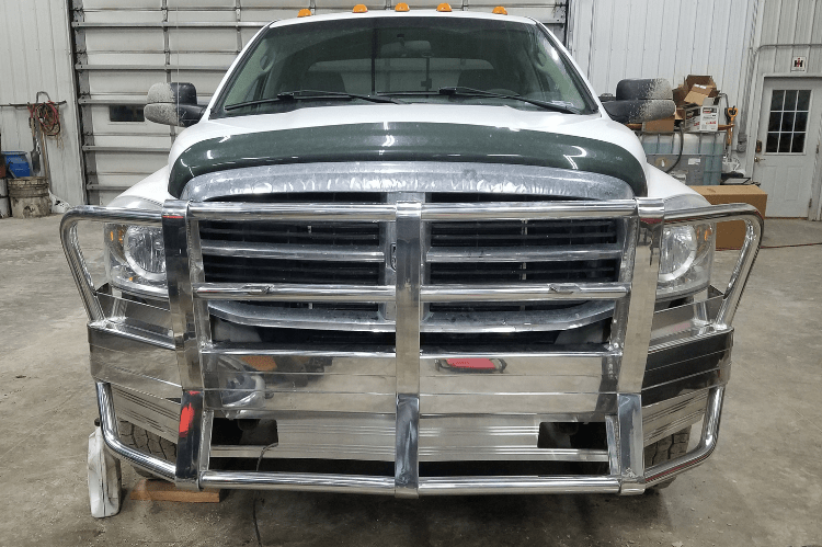 Ali Arc Traditional Aluminum Dodge Ram 2500/3500 2006-2009 Front Bumper With Rake DGR226