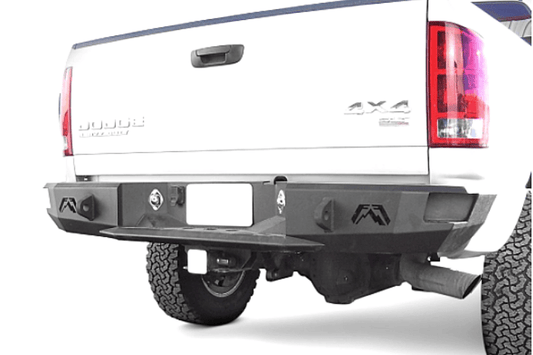 Fab Fours DR03-W1050-1 Dodge Ram 2500/3500 2003-2009 Premium Rear Bumper No Sensor