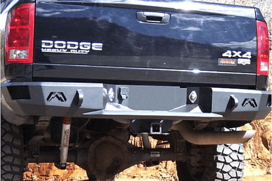 Fab Fours DR03-W1050-1 Dodge Ram 2500/3500 2003-2009 Premium Rear Bumper No Sensor