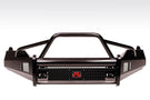 FabFours BLACK STEEL Pre-Runner Front Bumper 2009-2012 DODGE 1500 DR09-K2462-1 - BumperOnly