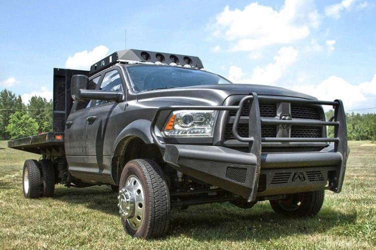 Fab Fours Dodge Ram 2500/3500 2010-2018 Front Bumper Full Guard with Tow Hooks DR10-Q2960-1