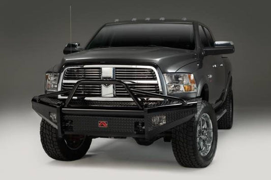 FabFours BLACK STEEL Pre-Runner Front Bumper 2013+ DODGE 1500 DR13-K2962-1 - BumperOnly