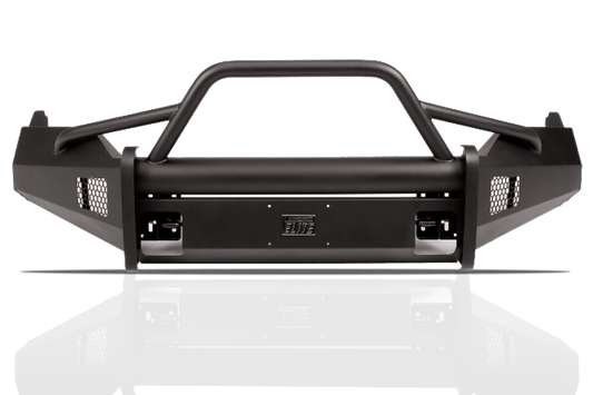 Fab Fours Dodge Ram 1500 2013-2017 Front Bumper Pre-Runner Guard with Tow Hooks DR13-R2962-1