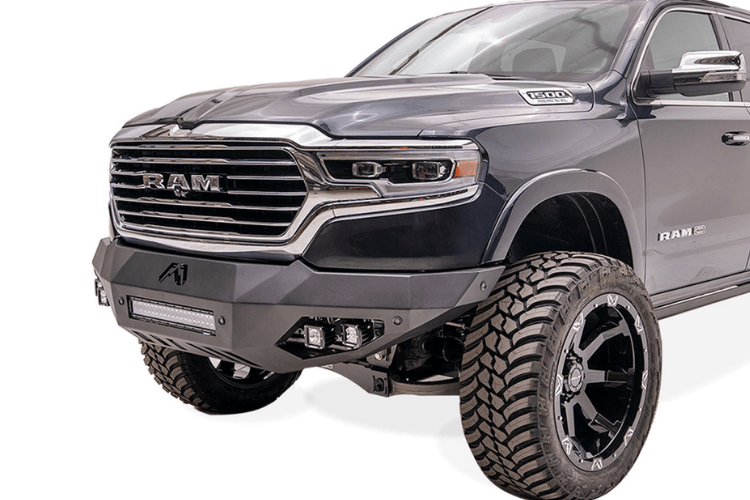 Fab Fours DR19-D4251-1 Dodge Ram 1500 2019-2024 Vengeance Front Bumper No Guard