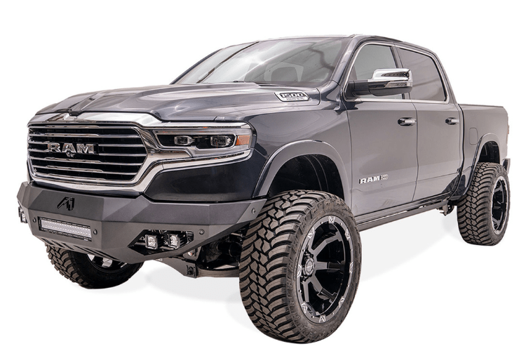 Fab Fours DR19-D4251-1 Dodge Ram 1500 2019-2024 Vengeance Front Bumper No Guard