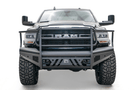 Fab Fours DR19-Q4460-1 Dodge Ram 2500/3500 (New Body Style) 2019-2024 Black Steel Elite Front Bumper with Full Guard