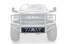 Fab Fours DR19-Q4460-1 Dodge Ram 2500/3500 (New Body Style) 2019-2024 Black Steel Elite Front Bumper with Full Guard