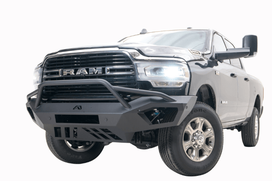 Fab Fours Vengeance Pre-Runner Guard Front Bumper 2019-2023 Dodge Ram 2500/3500 (New Body Style) DR19-V4452-1