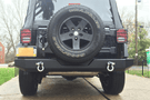 Affordable Offroad EJKrear Jeep Wrangler JK 2007-2018 Rear Bumper Full Width
