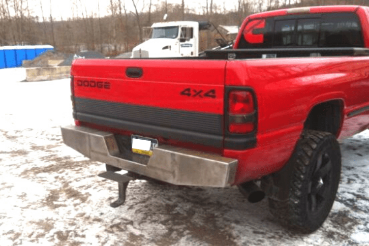 Affordable Offroad Edodgerear Dodge Ram 1500 1993-2001 Elite Rear Bumper Full Width
