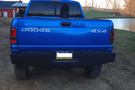 Affordable Offroad Edodgerear Dodge Ram 1500 1993-2001 Elite Rear Bumper Full Width