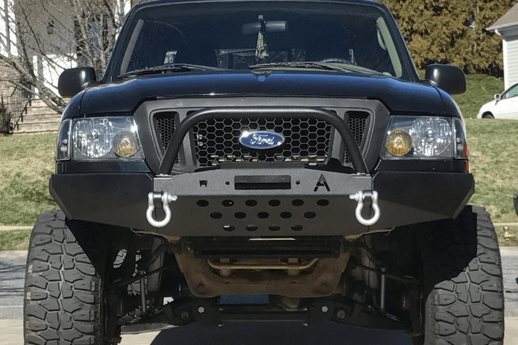 Affordable Offroad Erangermod Ford Ranger 1998-2011 Elite Front Bumper ...