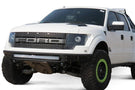 ADD F012472990103 Ford F-150 Raptor 2010 - 2014 Venom R Front Bumper W/ Side Panels Hammer Black - BumperOnly