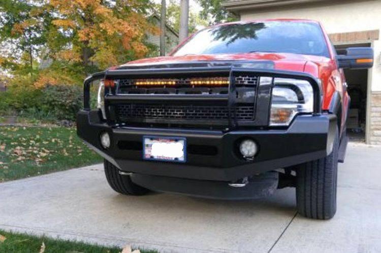 Buckstop Ford F150 2015-2017 Front Bumper Winch Ready with Tow Hooks F10CLS