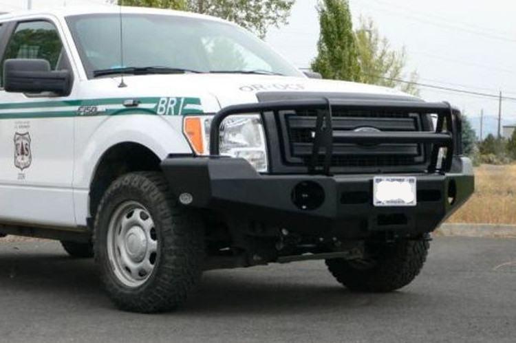 Buckstop Ford F150 2015-2017 Front Bumper Winch Ready with Tow Hooks F10CLS