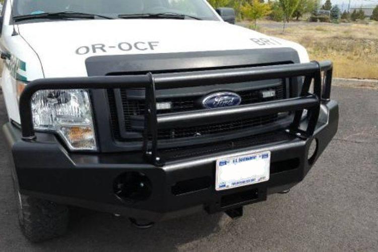 Buckstop Ford F150 2015-2017 Front Bumper Winch Ready with Tow Hooks F10CLS