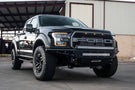 ADD F112502820103 Ford F150 Raptor 2017 Venom "R" Front Bumper With Winch and LED Mounts Hammer Black - BumperOnly