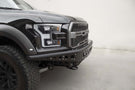 ADD F112502820103 Ford F150 Raptor 2017 Venom "R" Front Bumper With Winch and LED Mounts Hammer Black - BumperOnly