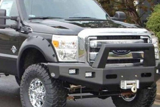 Buckstop Ford F250/F350 Superduty 2011-2016 Front Bumper Winch Ready with Tow Hooks F11BOSS