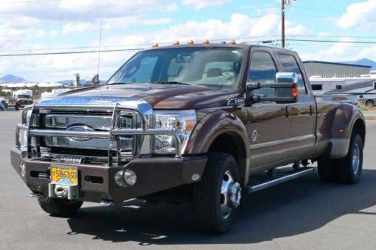 Buckstop Ford F250/F350 Superduty 2011-2016 Front Bumper Winch Ready with Tow Hooks F11CL2