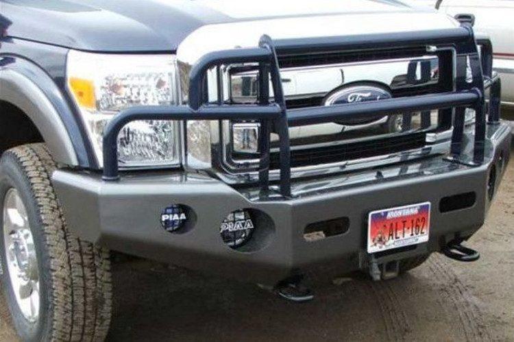 Buckstop Ford F450/F550 Superduty 2011-2016 Front Bumper Winch Ready with Tow Hooks F11CL2