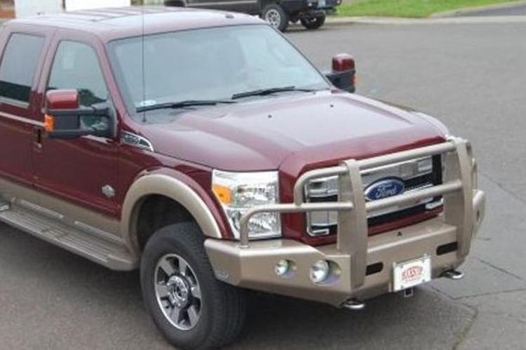 Buckstop Ford F250/F350 Superduty 2011-2016 Front Bumper Winch Ready with Tow Hooks F11OB