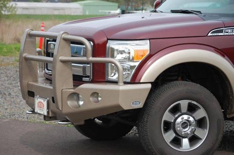 Buckstop Ford F250/F350 Superduty 2011-2016 Front Bumper Winch Ready with Tow Hooks F11OB