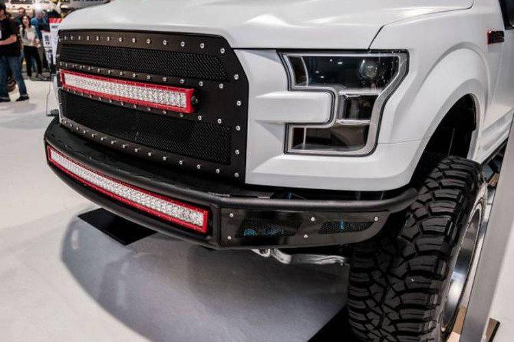 N-Fab F151MRDS-TX Front Bumper Ford F150 2015-2017 PreRunner Textured Black M-RDS