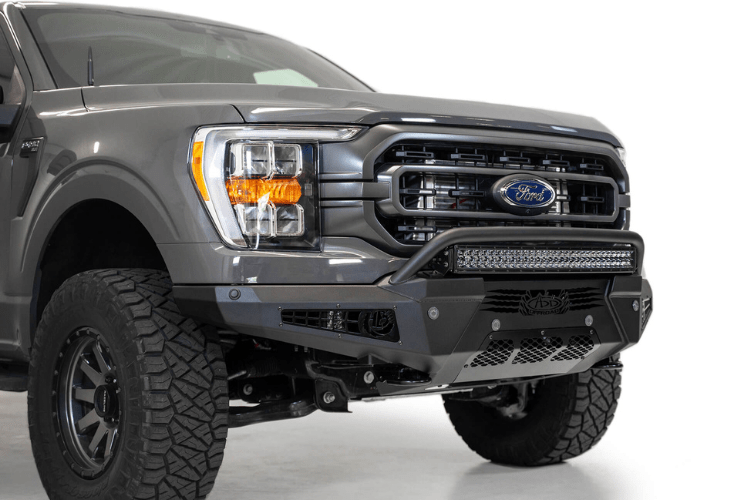 ADD F197431040103 2021-2023 Ford F150 Honeybadger Front Bumper with Top Hoop