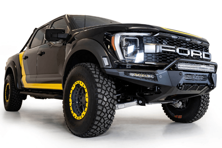 ADD F210221180103 Ford F150 Raptor 2021-2024 Honeybadger Front Bumper Non-Winch Mount with Top Hoop