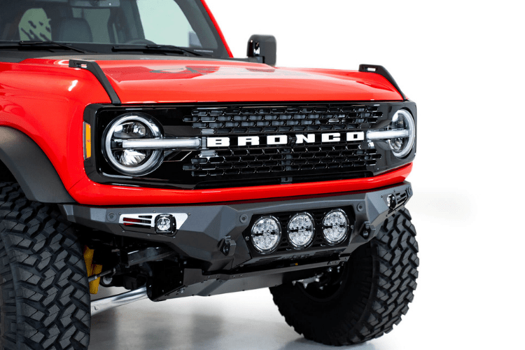 ADD F230194130103 Ford Bronco 2021-2024 Bomber Front Bumper Rigid