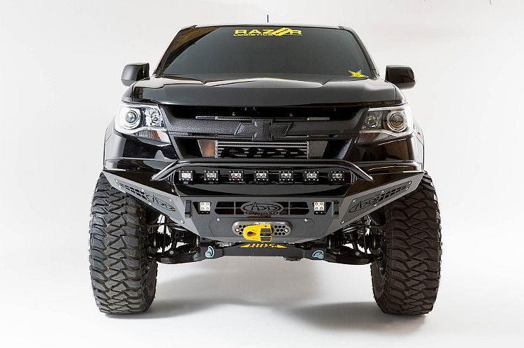 ADD F357382720103 Chevy Colorado 2015-2020 Honeybadger Front Bumper with Winch Mount (Does not fit Chevy Colorado ZR2)