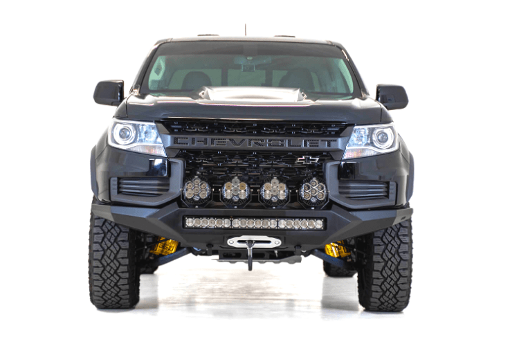 ADD F451202190103 Chevy Colorado ZR2 2021-2022 Stealth Fighter Front Bumper Winch Ready