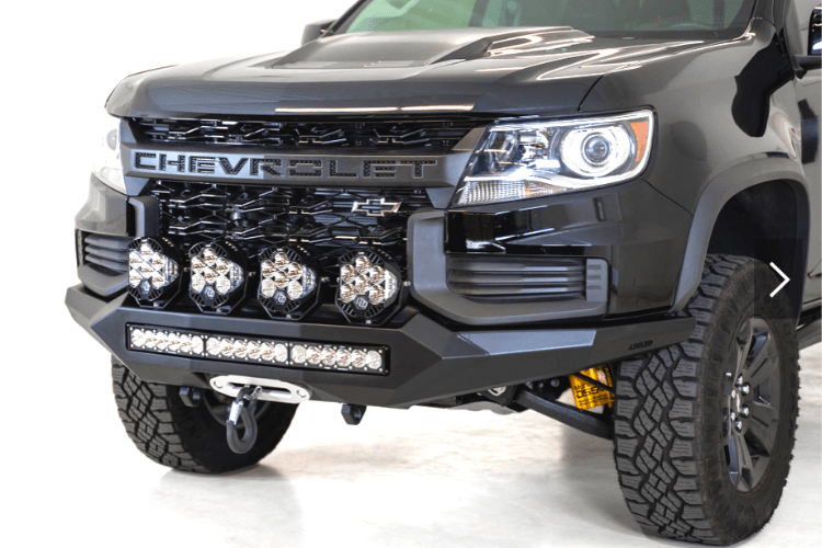 ADD F451202190103 Chevy Colorado ZR2 2021-2022 Stealth Fighter Front Bumper Winch Ready