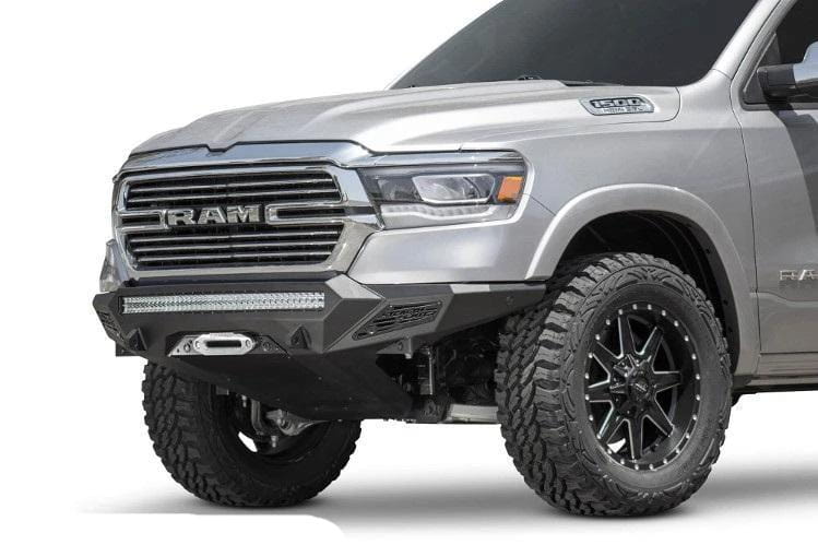 ADD F551422770103 Dodge Ram 1500 2019-2023 Stealth Fighter Front Bumper with Sensor Cutouts Winch Ready