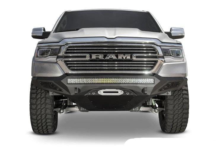 ADD F551422770103 Dodge Ram 1500 2019-2023 Stealth Fighter Front Bumper with Sensor Cutouts Winch Ready