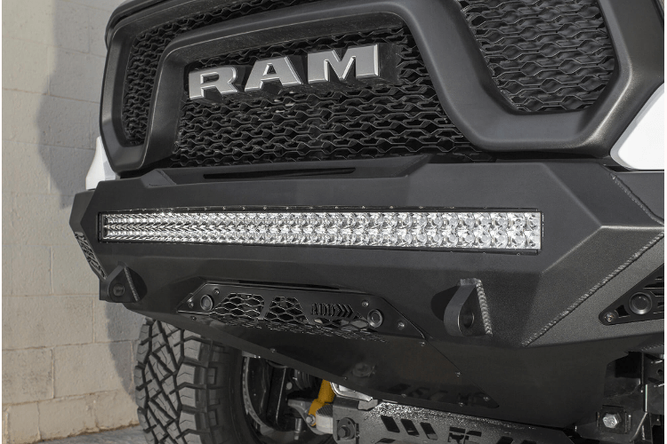 ADD F611402770103 Dodge Ram 1500 Rebel 2019-2023 Stealth Fighter Front Bumper with Sensor Cut Outs